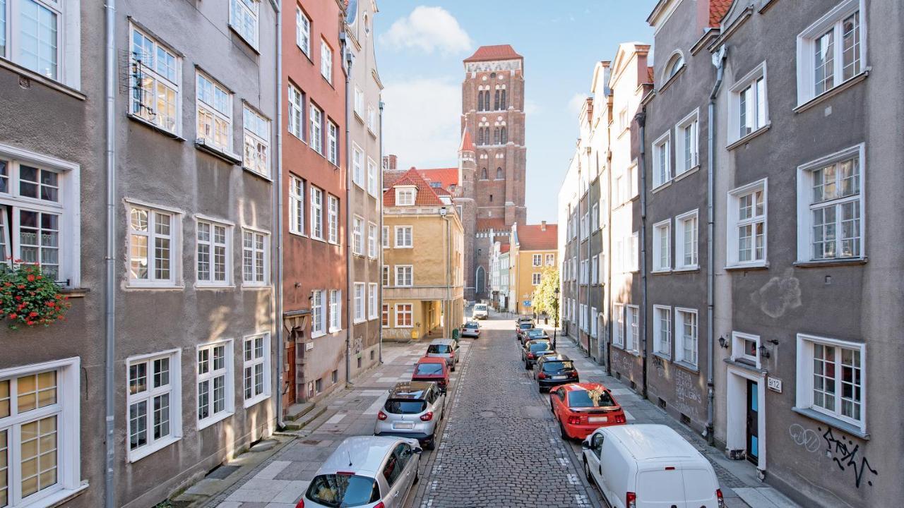 Ferienwohnung Dom & House - Old Town Swietego Ducha Danzig Exterior foto